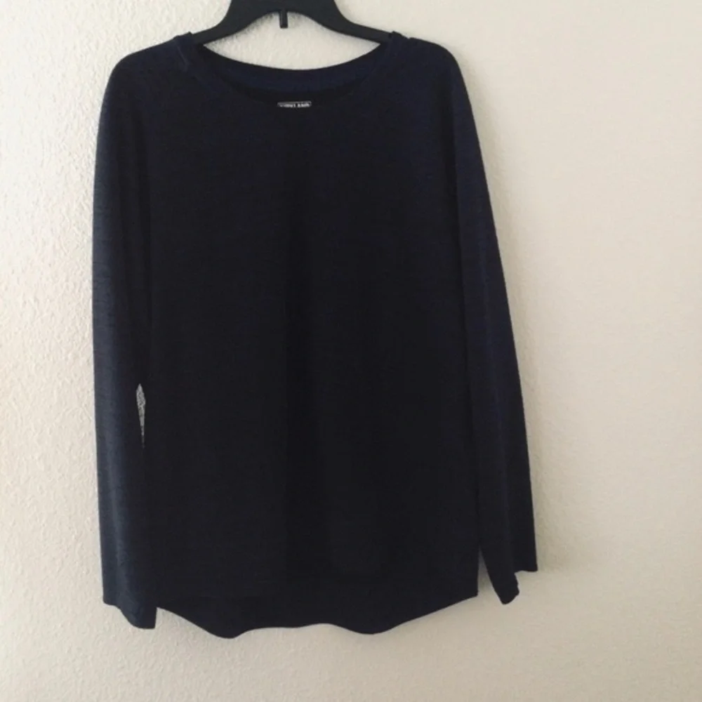 Kirkland Signature Navy Sweatshirt Slipover Top Size XL Excellent - Picture 1 of 4